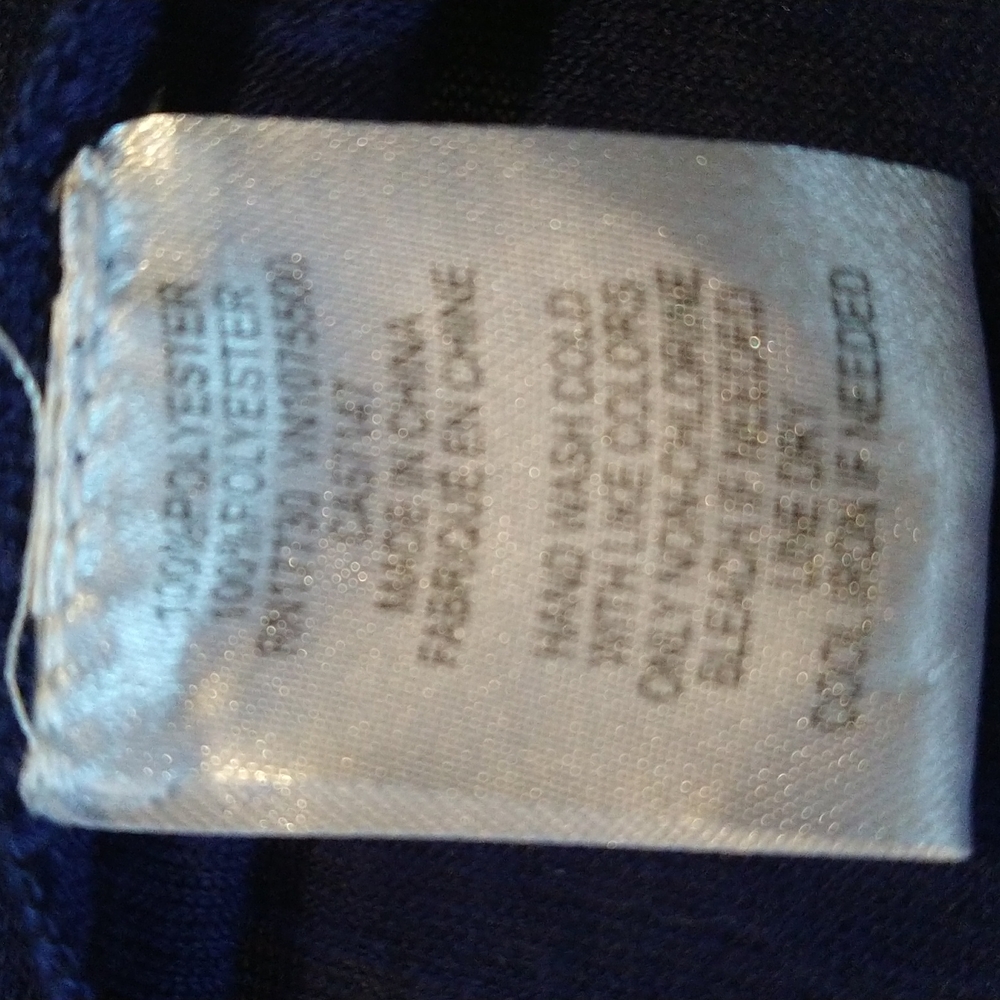 navy scarf barely worn